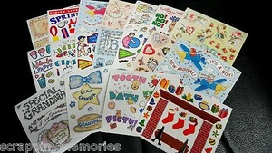 New ** FRANCES MEYER STICKERS - 5" x 4.5" SHEETS - (2 Sheets) ** You Choose - Picture 1 of 22
