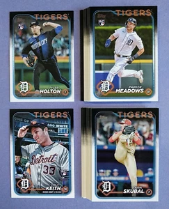 2024 Topps ~ Detroit Tigers Complete 35 Card Team Set w/ Update & All-Stars - Picture 1 of 5