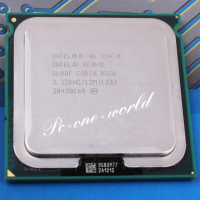 Intel Xeon X5470 3.33 GHz Quad-Core SLBBF LGA 771/Socket J  Processor CPU - Image 1 of 4