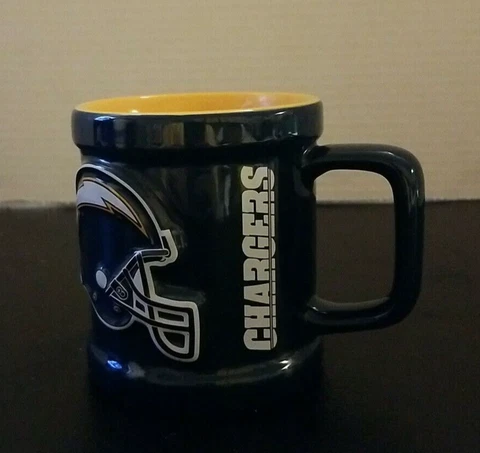 San Diego Chargers Coffee Mug  Officially Licensed NFL Football Cup Cover
