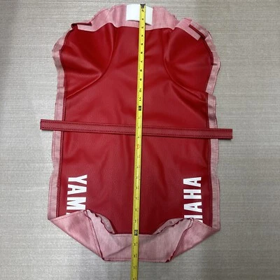 FUNDA ASIENTO YAMAHA XT250 XT350 MODELO 1984 A 2000 FUNDA ASIENTO PLUS CORREA (Y1-ROJO) Foto 1 de 4