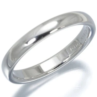 TIFFANY & Co. Alianza de boda Forever platino 3 mm Lucida anillo 6 Foto 1 de 2