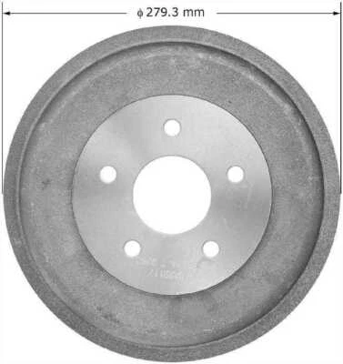Tambor de freno Bendix PDR0840 para Ford Transit Connect 10-13 Foto 1 de 2