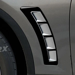 Glossy Piano Black Exterior Side Fender Air Intake Cover For Infiniti FX35 QX70 - Bild 1 von 4