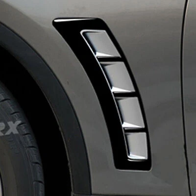 Глянцевая черная крышка воздухозаборника крыла для фортепиано с внешней стороны для Infiniti FX35 QX70 - Изображение 1 из 4