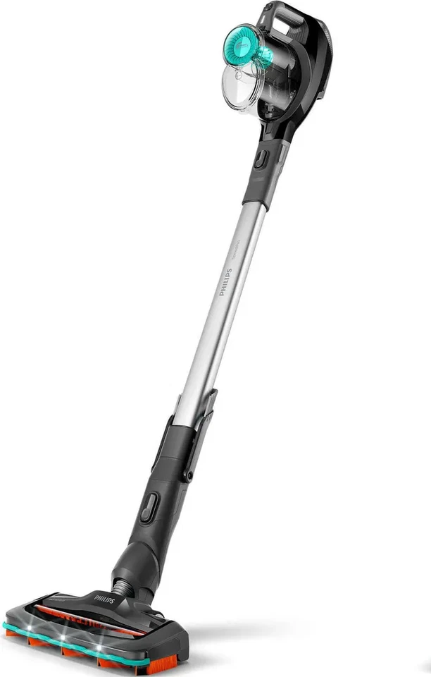 Philips SpeedPro Power Cyclone 7 Kabelloser Akku Stielstaubsauger - Schwarz - Bild 1 von 4