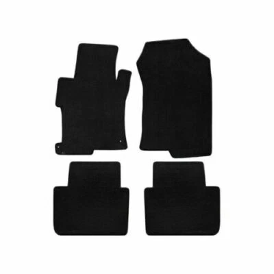 劳埃德脚垫本田雅阁轿车 4 件黑色 Velourtex 2013 2014 2015 年全套 — 第 1/4 张图片