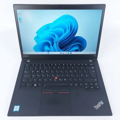 Lenovo ThinkPad T490 Laptop FHD 14" i5-8365U 16GB RAM 512GB SSD Win 11 Pro (VG) - Image 1 of 4