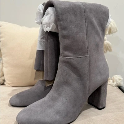 Calvin Klein灰色高跟靴 — 第 1/3 张图片