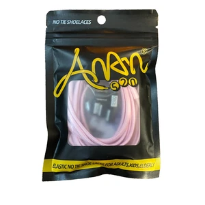 Zapato Anan 520 Sin Corbata Elástico Amortiguador Bloqueo elástico Rosa Seniors Niños NUEVO - Imagen 1 de 3