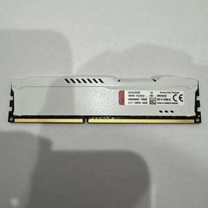Kingston HyperX FURY 8GB 1600MHz DDR3 DIMM - HX316C10FW/8 - White - Picture 1 of 3
