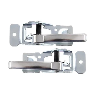 Par de manijas de puerta interiores delanteras, laterales conductor y pasajero para Chevy Celebrity 1990 Foto 1 de 4