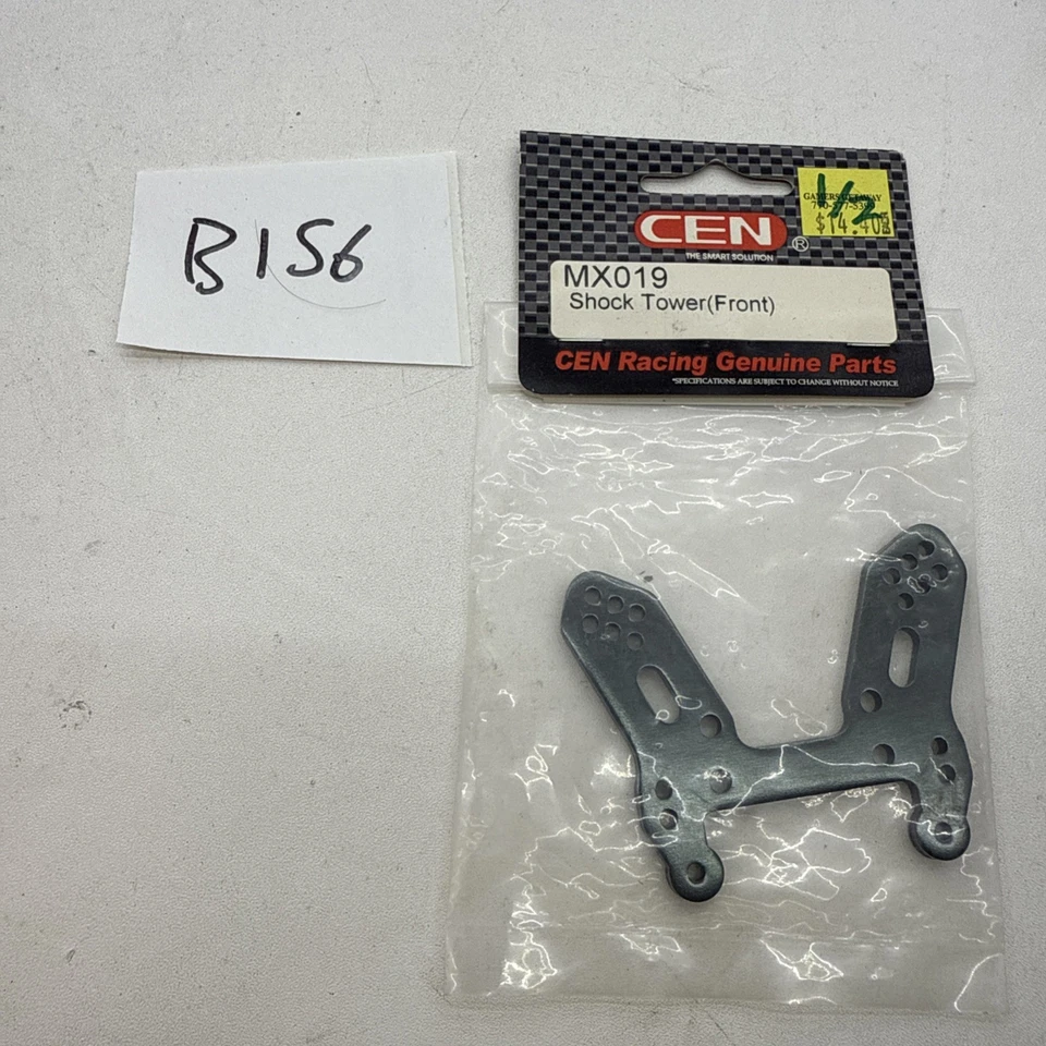 CEN Vintage RC Car Part # MX019 Aluminum Front Shock Tower - Image 1 of 1