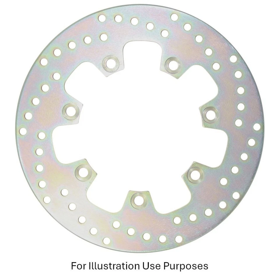 EBC HPSR Solid FRHS Brake Disc (6) Front Right for Kawasaki GPZ 750 R 1982 — 第 1/2 张图片