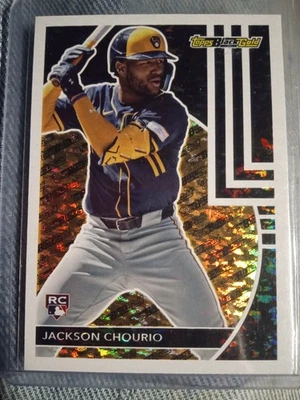 2024 Topps Update Black Gold Insert Card Of Jackson Chourio (RC) Mint Condition - Image 1 of 4