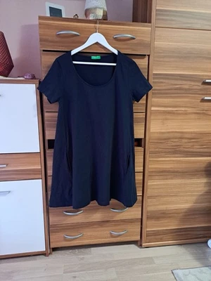 United Colors of Benetton Damen Kleid Dunkelblau Gr. 40/42 - Bild 1 von 4