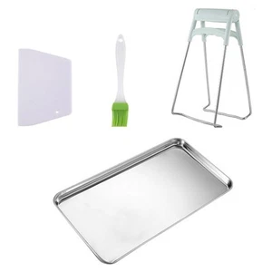 Juego de platos de vapor de acero inoxidable cesta de vapor banquete arroz bandeja de fideos - Imagen 1 de 12