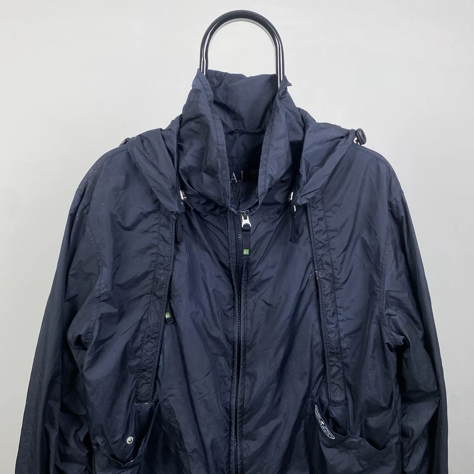 Мужская Armani джинсы Bomber куртка синий размер 50 (L) - отличном состоянии - Изображение 1 из 4