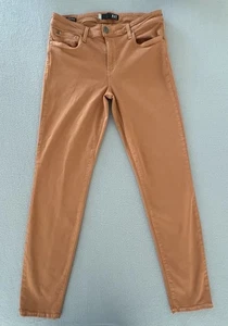 KUT from the Kloth Diana Skinny Pants Women 10 Copper Stretch Jeans MidRise USA - Picture 1 of 12