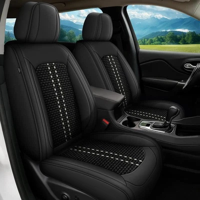 Full Seat Covers Ice Silk Breathable Seat Pad for Toyota Camry 2012-2025 Foto 1 de 4