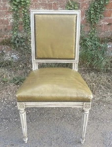 Shabby Chic French Regency Style Chair - Picture 1 of 14