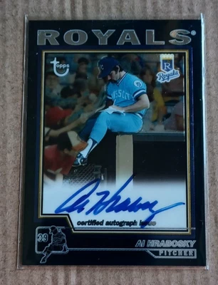 2004 Topps Retired Signature Edition  Al Hrabosky Auto #TA-AH Royals - Image 1 of 2