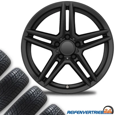 4x Alu Winterräder für Mercedes CLA Reifen 205/50R17 Goodride - Bild 1 von 2