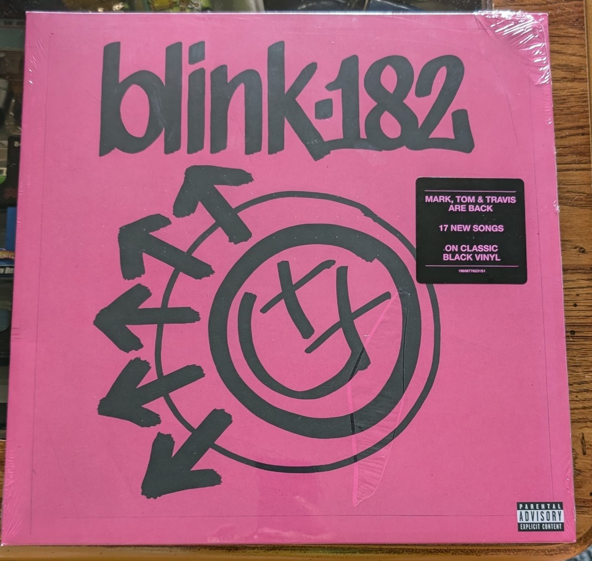 blink-182 ライブアルバム　レコード盤　レア Amazon.co.jp: BLINK-182 [12 inch Analog]: ミュージック