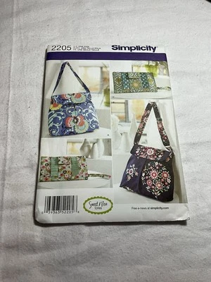 Simplicity Pattern 2205 HandBags - Clutch - Purse- UC FF - Image 1 of 4