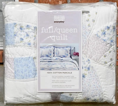 Edredón Martha Stewart Everyday (MSE) - Completo/Reina - Periwinkle - Nuevo Foto 1 de 4