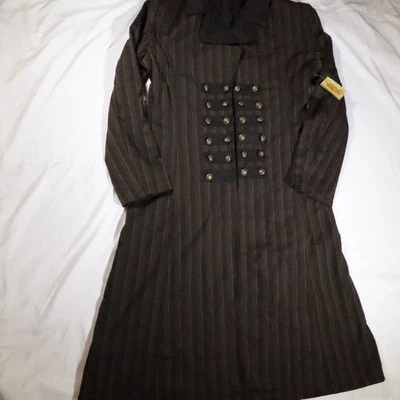 Disfraz de Halloween Steampunk Spirit gabardina pirata grande nuevo con etiquetas nuevo  Foto 1 de 4