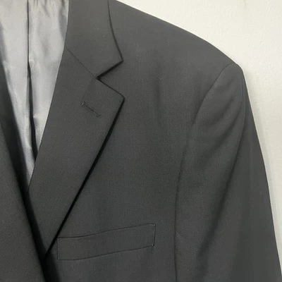 Blazer Hombre Talla 42L Gris Carbón Willke Rodriguez Traje Chaqueta Foto 1 de 4
