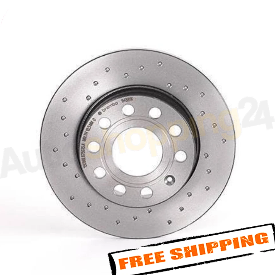 Rotor de freno de disco trasero Brembo 08.9488.1X 260 mm para Volkswagen Jetta 2005-2010 Foto 1 de 3