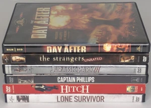 Lot Of 6 Movies Dvd Bundle Lot Of Action Adventure And More Hitch Jurassic Park  - Picture 1 of 3