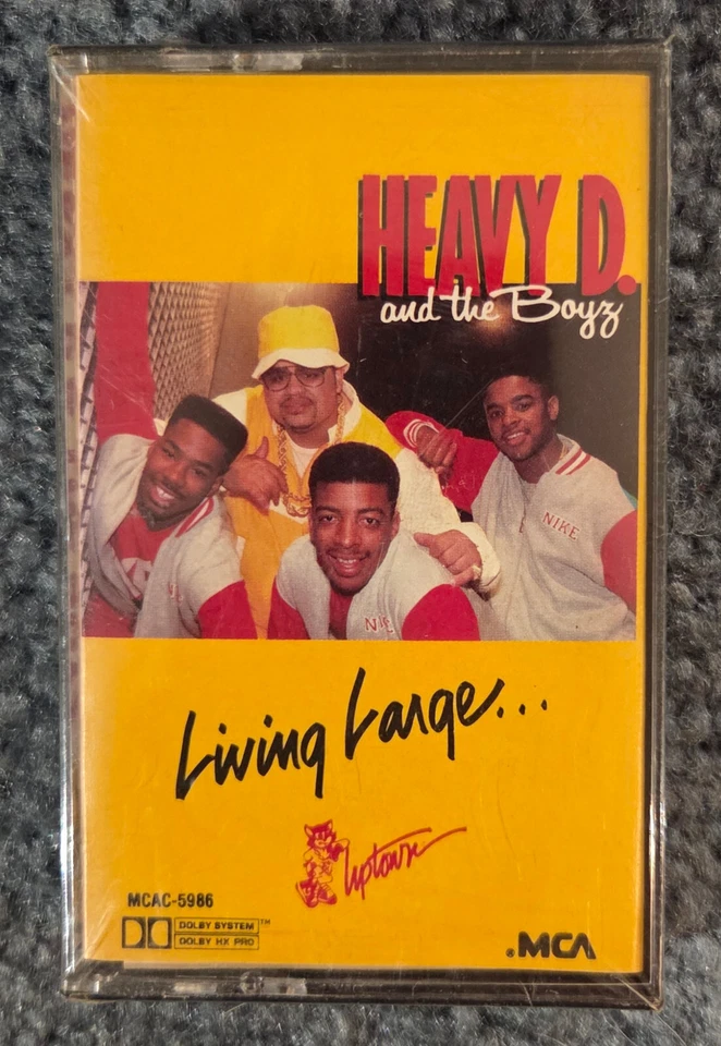 Heavy D and the Boyz:  Living Large Cassette Original Sealed New - M - Image 1 of 1