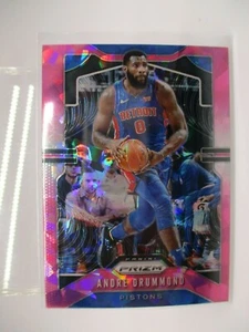 2019-20 Panini Prizm Prizms Pink Ice #92 Andre Drummond PISTONS - Picture 1 of 1