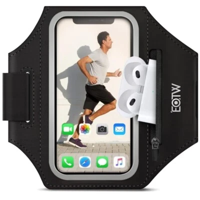 Mobile Phone Case Jogging Sports Band Mobile Phone Holder Arm with Airpods Case - Image 1 of 4