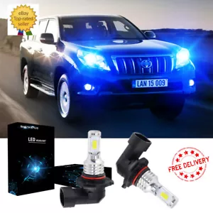 8000K 9005 LED Headlight Bulb Kit High Beam for Toyota Land Cruiser Prado 10-18 - Picture 1 of 10