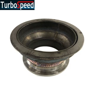 3.5" to 2.5" V-band Flange Adapter For Turbo Elbow Manifold 2" Height - Picture 1 of 6