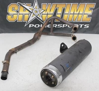 08-12 KAWASAKI NINJA 250R EX250 FULL EXHAUST SYSTEM HEADERS HEAD PIPE MUFFLER - Image 1 of 4