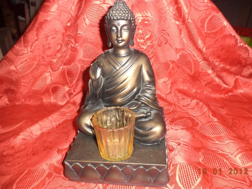 partylite  porte lampion bouddha tbe - Photo 1/1