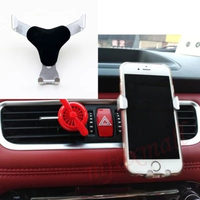 Universal Car Air Vent Adjustable Phone Holder Bracket Cradle Mount Stand Parts - Image 1 of 4