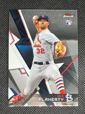 2018 Topps Finest Jack Flaherty RC Rookie #14 - Image 1 of 2