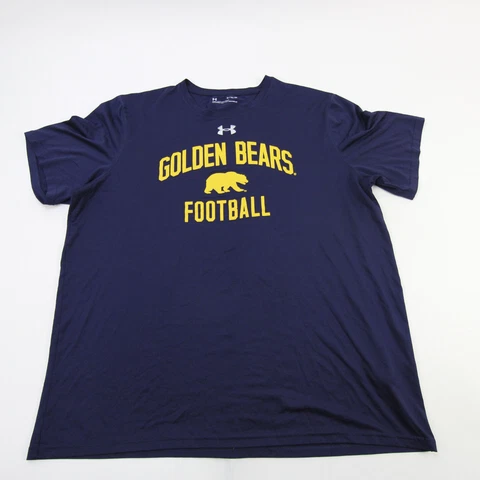 California Golden Bears Under Armour HeatGear Short Sleeve Shirt Men's Used Cover