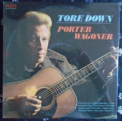 PORTER WAGONER, Tore Down PROMO USA New Old Stock Sealed LP - Image 1 of 2