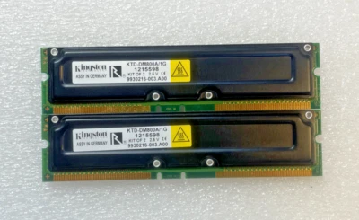 RAMBUS KTD-DM800A/1G  9930216-003.A00 1GB  (2X512) - Image 1 of 3