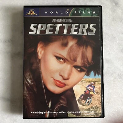 Spetters (DVD, 1980) Paul Verhoeven (Showgirls), Dutch, Director's Cut, Rare OOP - Image 1 of 3