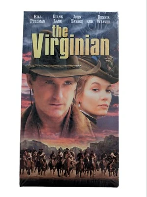 The Virginian - SEALED (VHS, 2000) BILL PULLMAN, DENNIS WEAVER, DIANE LANE - Image 1 of 3