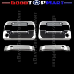 FOR FORD F-150 2004-10 11 12 13 14 CHROME 2 DOOR HANDLE COVER W/ P.K W/O KEY PAD - Bild 1 von 1