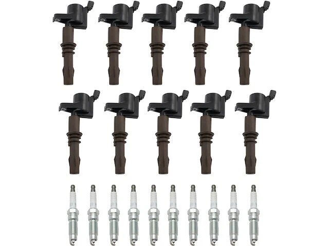 适用于福特 F-53 房车底盘点火线圈和火花塞套件 52342YQCS — 第 1/2 张图片